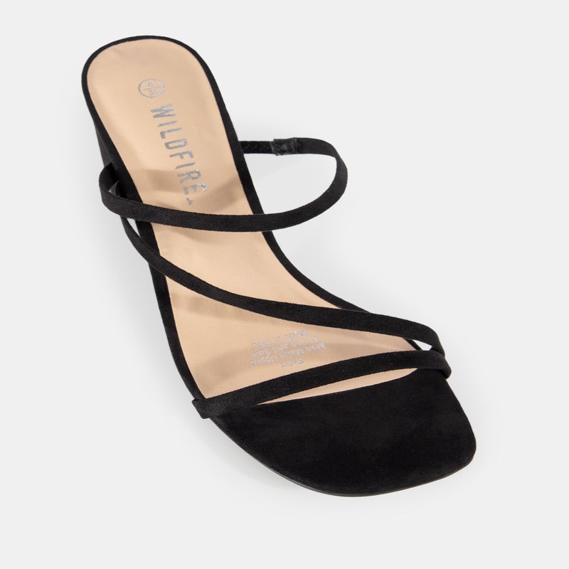 Soho Wildfire Strappy High Block Heel Women's