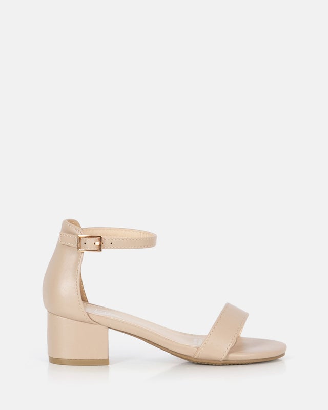 Roxy Vybe Junior Low Block Heel Dress Sandal Girl's