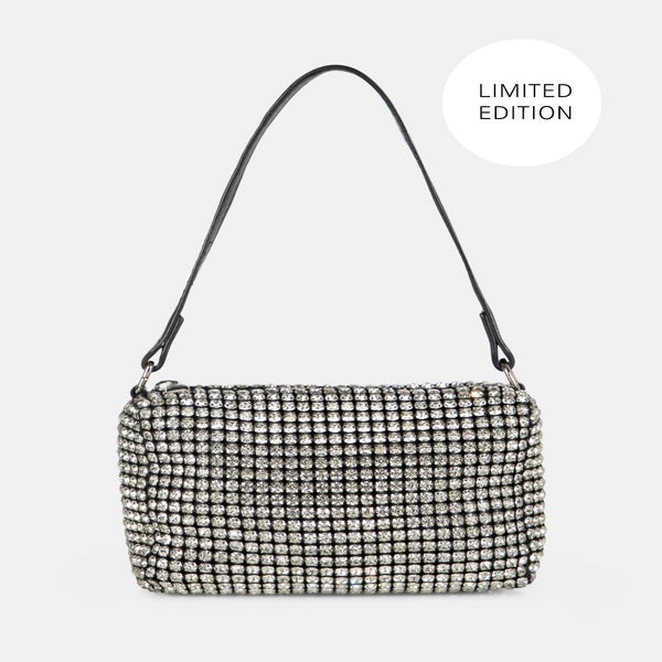Diva | Wildfire | Rhinestone Covered Clutch Purse | Women's